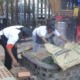 Preparando la comida
