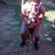 Con mi perro :)